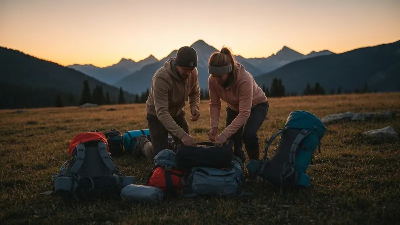 Aventures en plein air pour un anniversaire de mariage
