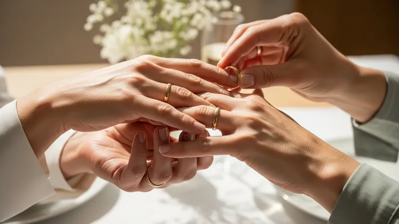 Évolution des anniversaires de mariage au fil des ans